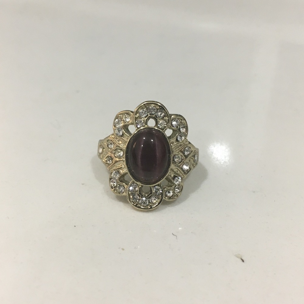 Cocktail Ring with Purple Stone *Final Price*